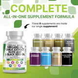 Clean Nutraceuticals supplement bottle with ingredients list