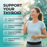 Clean Nutraceuticals Thyroid Support Gummy Vitamins soft gummies in tropical sunkiss flavour
