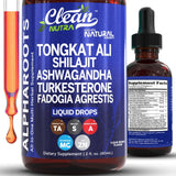 Clean Nutraceuticals Tongkat Ali Multivitamin for Men liquid dropper front view