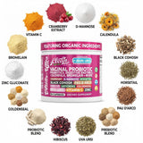 Clean Nutraceuticals V-Biotic Ultra Blend bottle with ingredients list