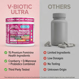 Clean Nutraceuticals V-Biotic Ultra Blend capsules in a daily pill organiser