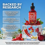 Clean Nutraceuticals Vascu Glow Cayenne Drops with measuring dropper