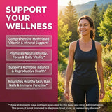 Clean Nutraceuticals Women's Methylated Multivitamins capsule close-up