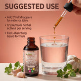 Clean Nutraceuticals Wormwood Black Walnut Complex liquid drops lifestyle scene