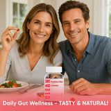Clean Prebiotic Fiber Gummies for Men gummies on a table