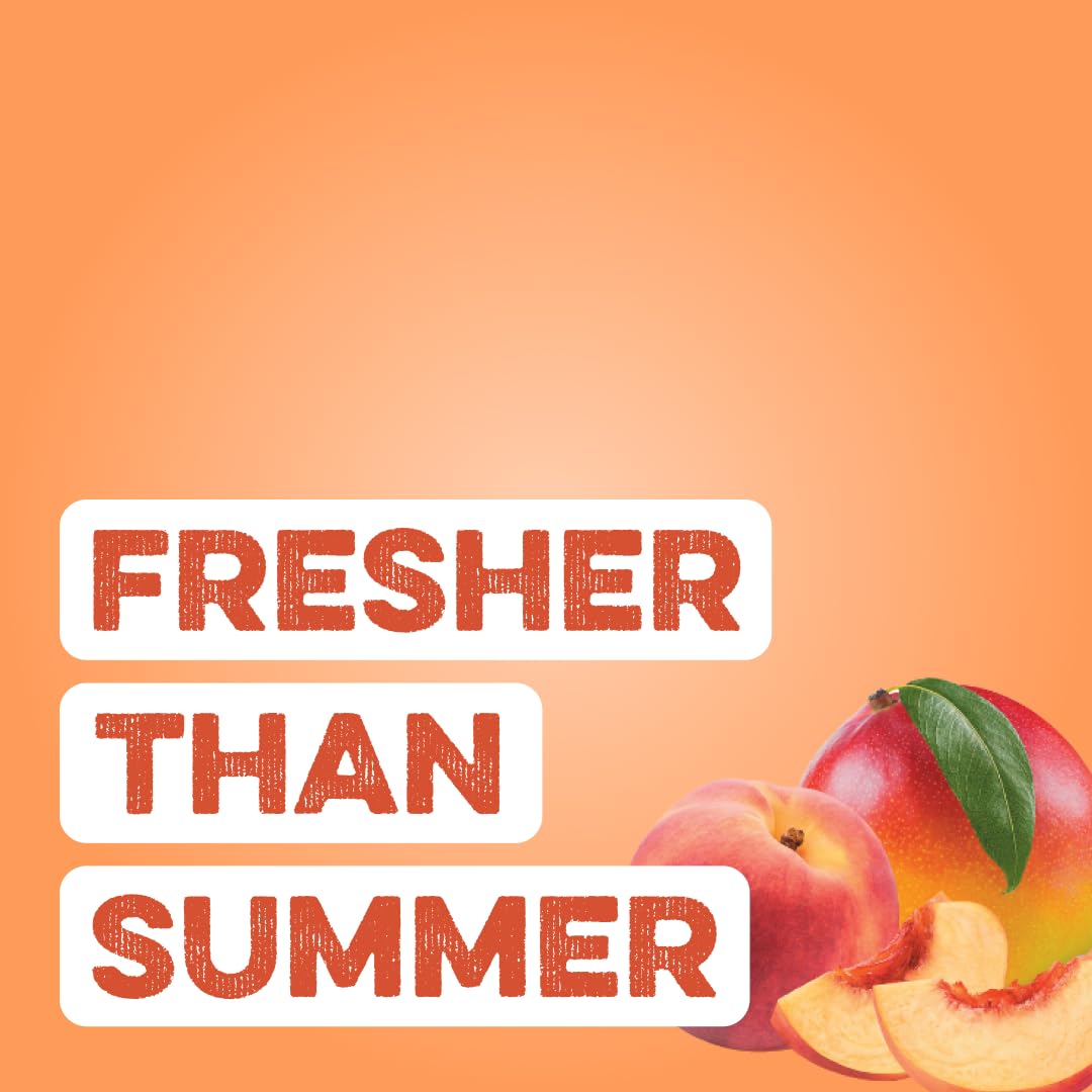 Clean Simple Eats Collagen + Beauty Blend Peach Mango scoop and powder