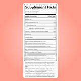 Clean Simple Eats Collagen + Beauty Blend scoop with powder