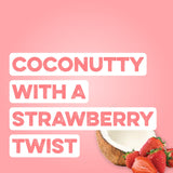 Clean Simple Eats Collagen + Beauty Blend Strawberry Colada scoop in water