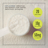 CleanForm Nutrition Collagen Powder with fresh fruits