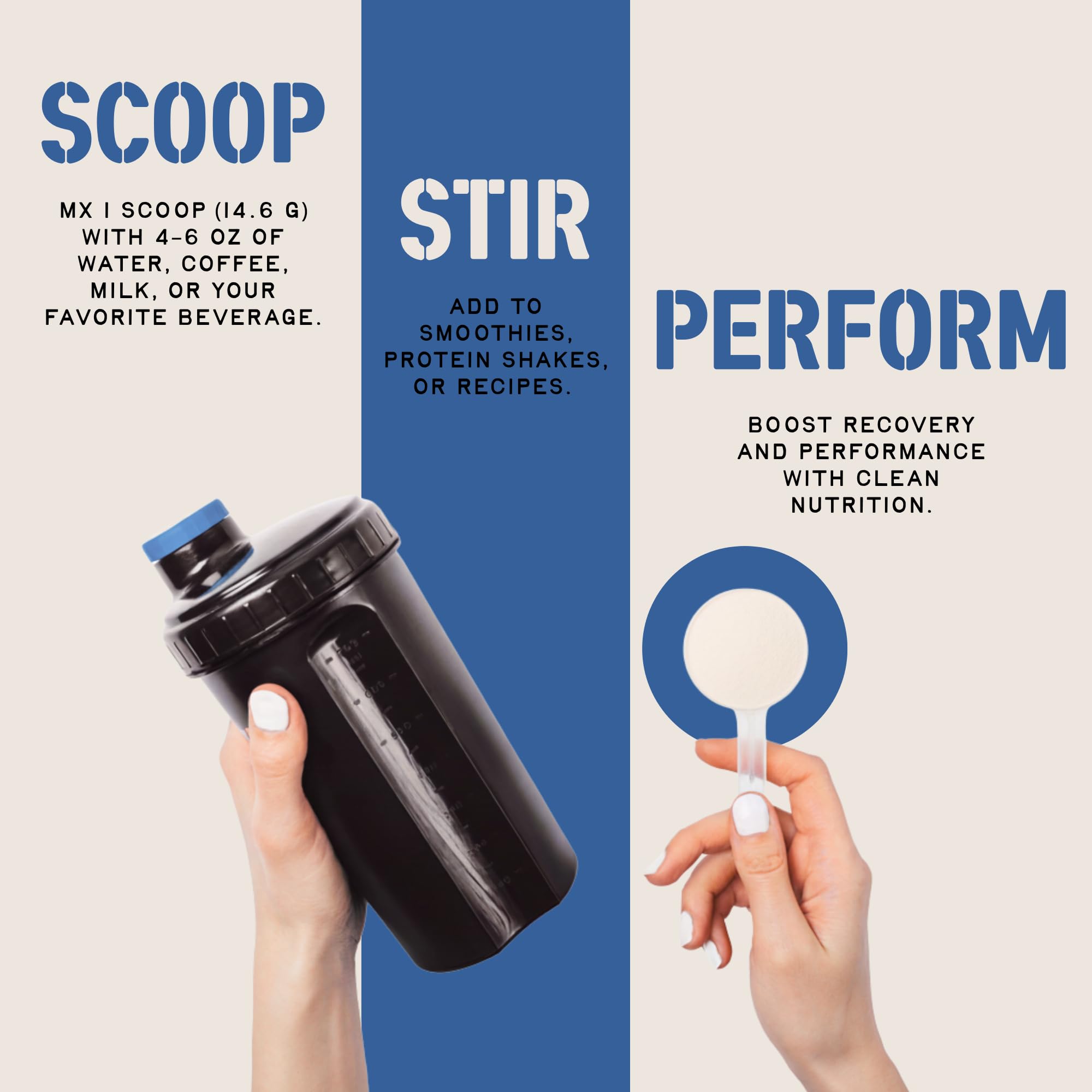 CleanForm Nutrition Collagen Powder with Vitamin C label
