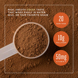 CleanForm Nutrition Collagen Supplement displayed on a wooden table
