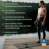 CleanForm Nutrition goBHB Ketone Fuel 195g Powder with coffee