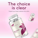 Clear Formulas Berberine 500 mg Supplement on a kitchen counter