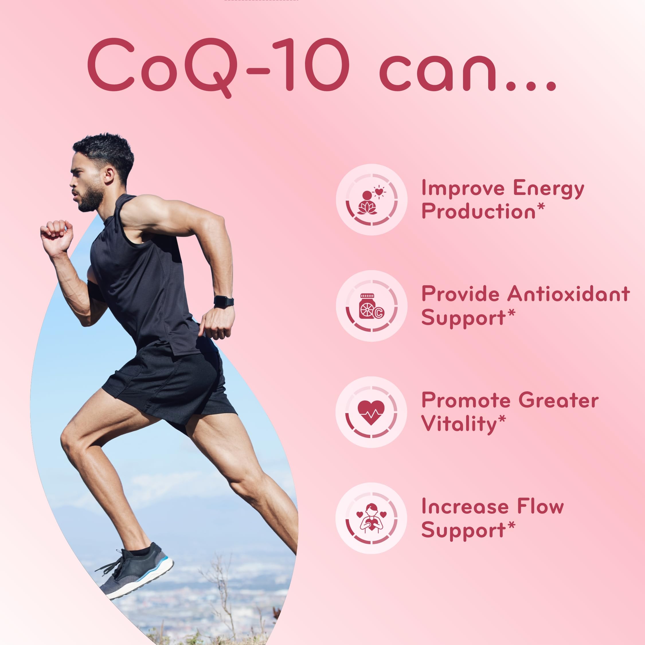 Clear Formulas CoQ10 Softgels 200mg close-up of softgel