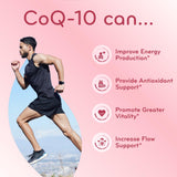 Clear Formulas CoQ10 Softgels 200mg close-up of softgel