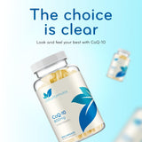 Clear Formulas CoQ10 Supplement 400mg opened bottle