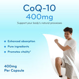 Clear Formulas CoQ10 Supplement 400mg packaging