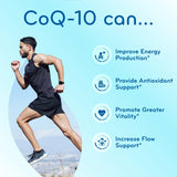 Clear Formulas CoQ10 Supplement 400mg with measuring spoon
