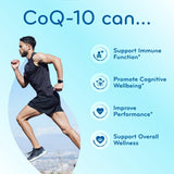 Clear Formulas CoQ10 supplement bottle with a clean background