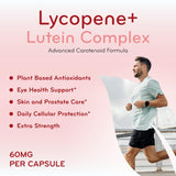 Clear Formulas Lycopene & Lutein Supplement packaging details