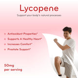 Clear Formulas Lycopene Supplement 50mg capsule with tomatoes