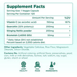 Clear Formulas Multi-Enzymes Supplement side view