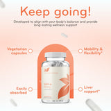 Clear Formulas SAMe 400mg capsules back view