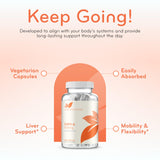 Clear Formulas SAMe 500mg supplement capsule on a table