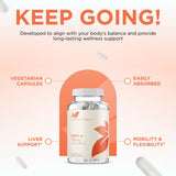 Clear Formulas SAMe 750mg capsule bottle with dosage instructions