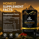 Cled Charger Shilajit Gummies with other supplements