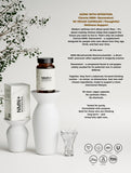 CLENVIA NMN + Resveratrol bottle with natural background