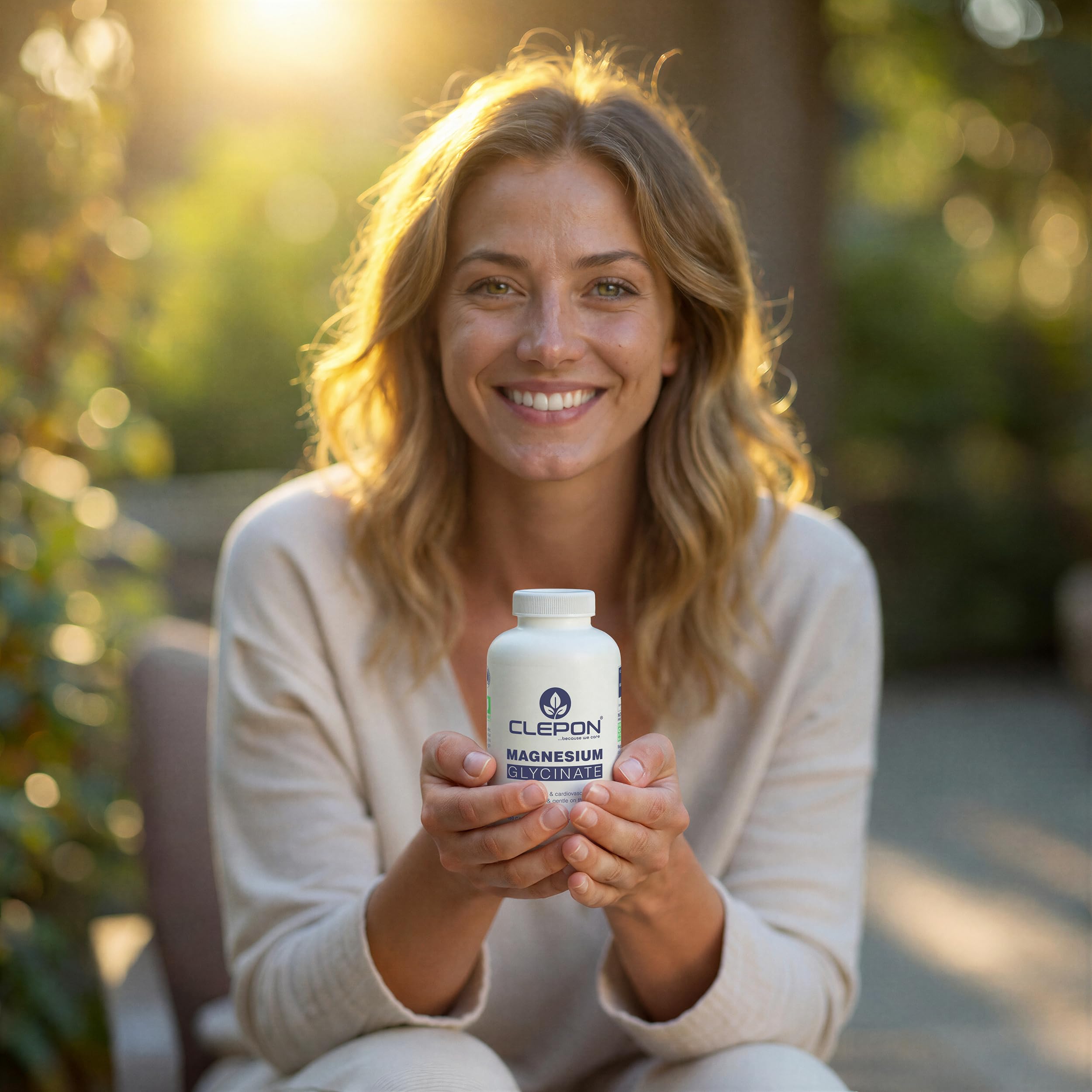 CLEPON Magnesium Glycinate Capsules close-up of capsules