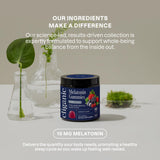 Cliganic Melatonin Gummies 10mg packaging details