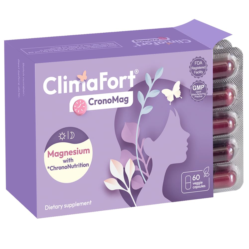 Climafort CronoMag magnesium supplement front view of packaging