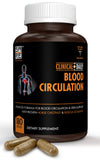 Clinical Daily Blood Circulation Supplement front view with packaging