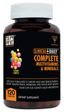 Clinical Daily Multivitamin LiquiCaps front view with packaging
