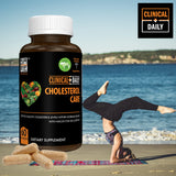 Clinical Daily Plant Sterols Supplement bottle with child-proof lid