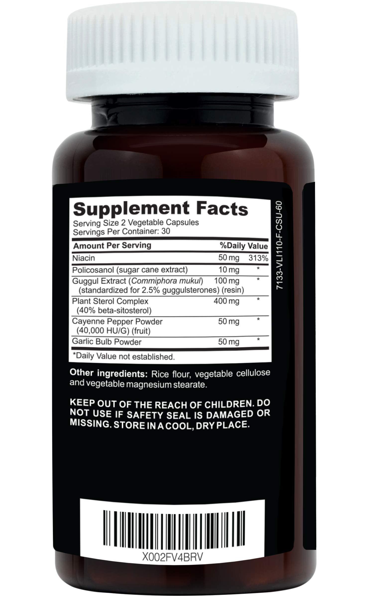 Clinical Daily Plant Sterols Supplement ingredients list