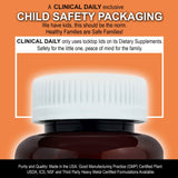 Clinical Daily Plant Sterols Supplement on a wooden table