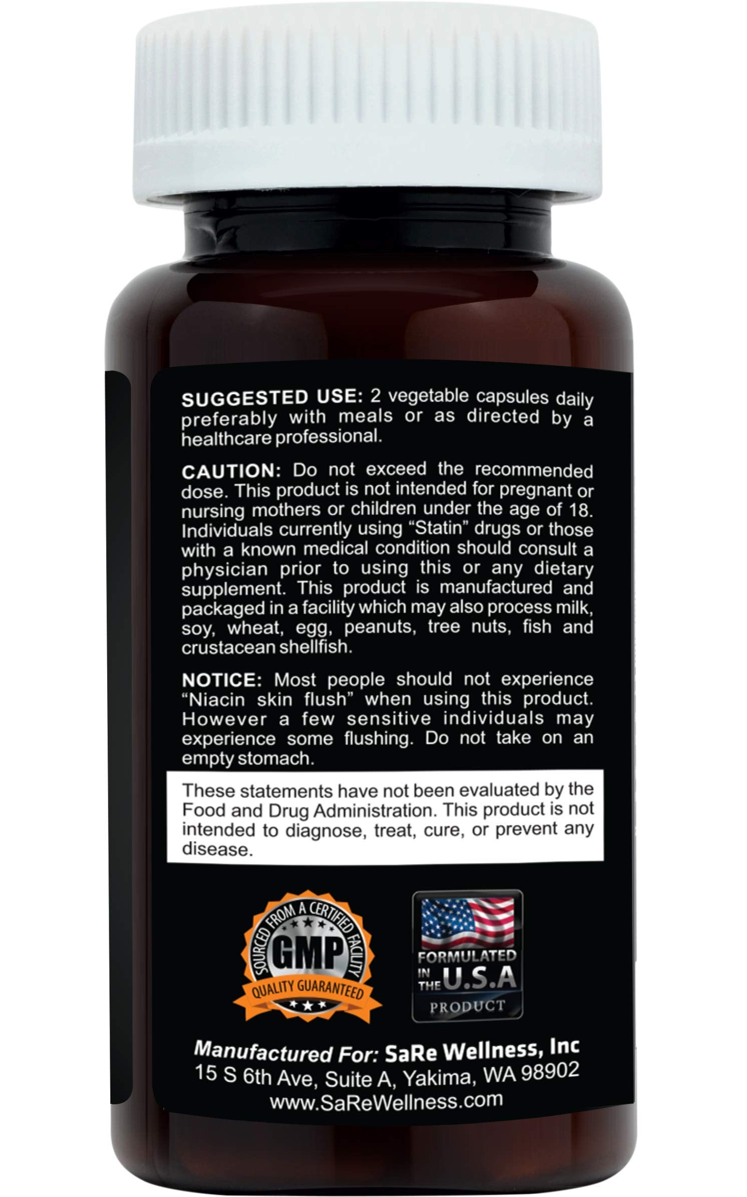 Clinical Daily Plant Sterols Supplement packaging side view