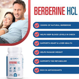 Clinical Effects Berberine HCL Supplement 1200mg ingredients list