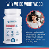Clinical Effects Berberine HCL Supplement 1200mg packaging