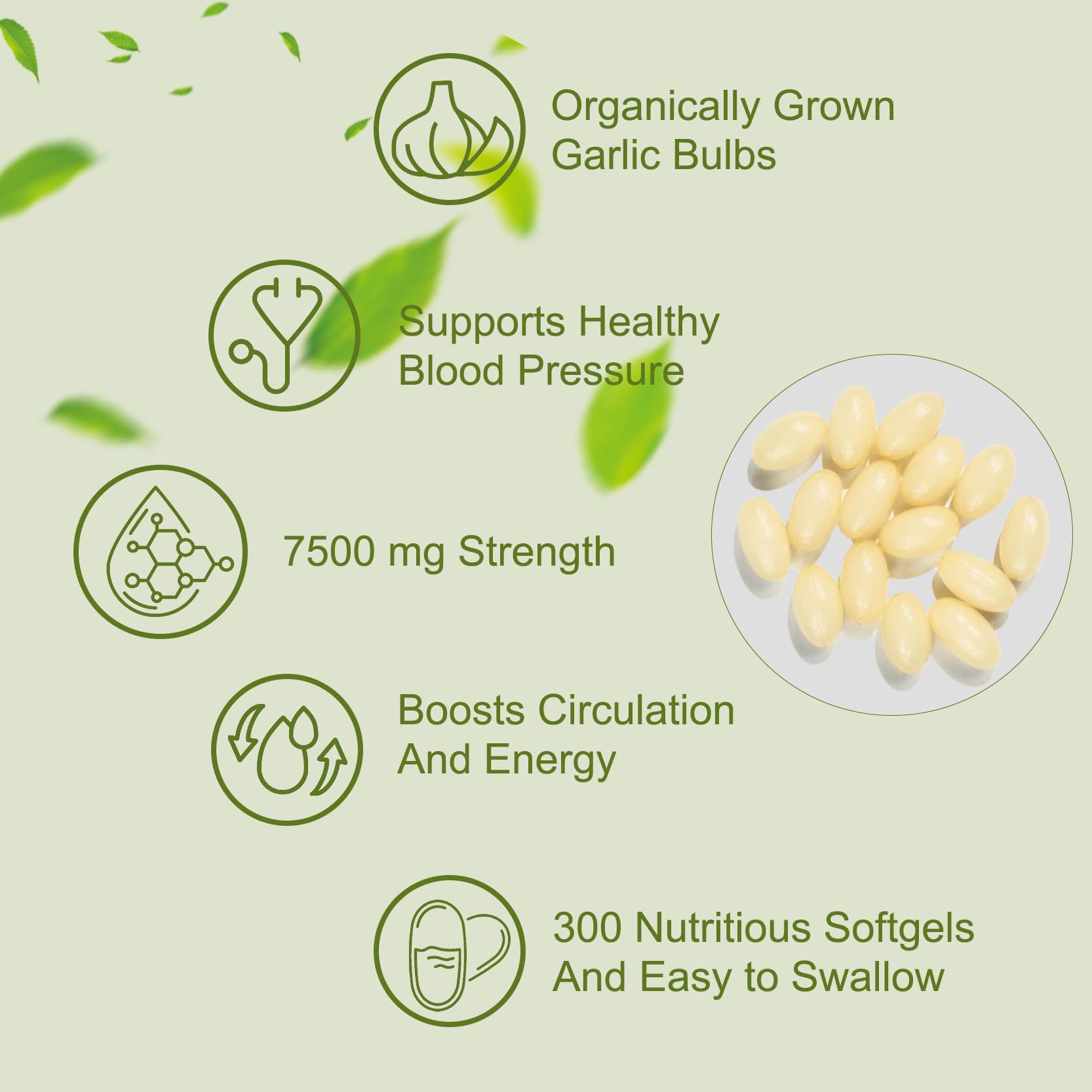 CLINIVEX Aged Garlic Extract Capsules side view
