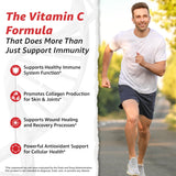 Close-up of 10X Health System Vitamin C 1000mg Capsules