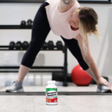 Close-up of 21st Century Glucosamine & Chondroitin tablets