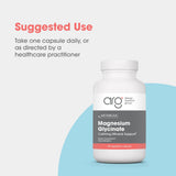 Close-up of a balanced routine Maintenance Magnesium Glycinate capsules