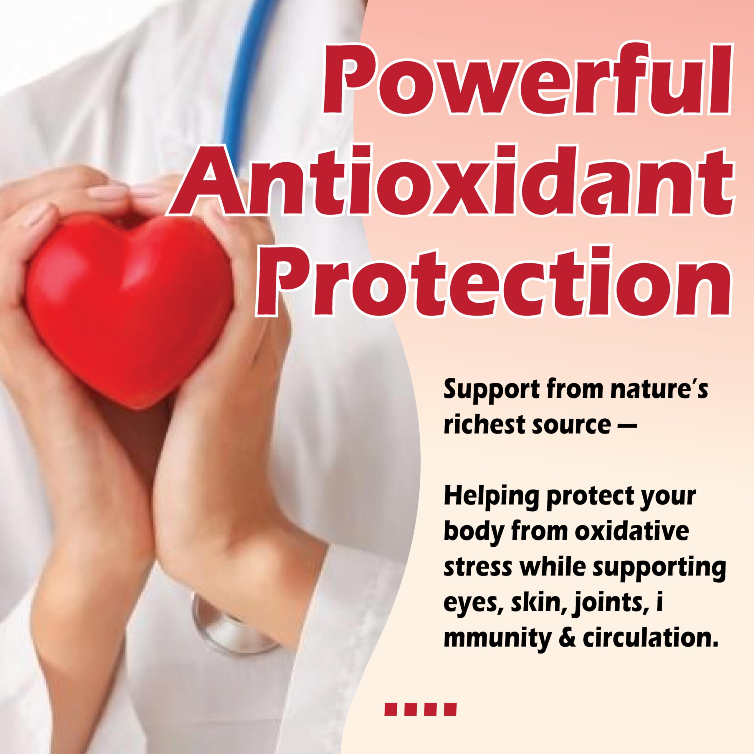 Close-up of Adjustable Rovina Astaxanthin 12mg Softgels