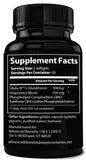Close-up of Advanced Bionetix Liposomal Glutathione 500mg bottle