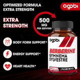 Close-up of Agobi Berberine capsules