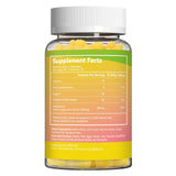 Close-up of Agumoon Magnesium Citrate Gummies showing lemon flavour